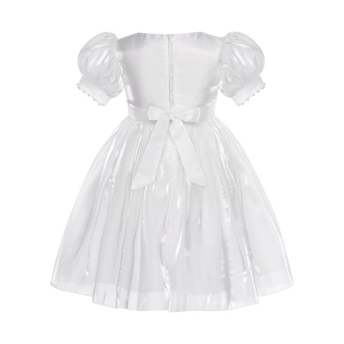 Girl‘s Bowknot Tutu Princess Prom Dress Kids Communion Dress Formal Ball Gown - Picture 9 of 20