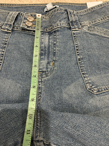 NWT FASHION BUG Women Plus Size 18 Light Wash Denim Capri Jeans - Picture 8 of 9