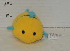 Disney Tsum Tsum The Little Mermaid Flounder Mini Plush toy RARE HTF