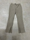 Kenneth Cole New York Beige Khaki Slit Pants Slacks Size 4 Stretchy — photo 1