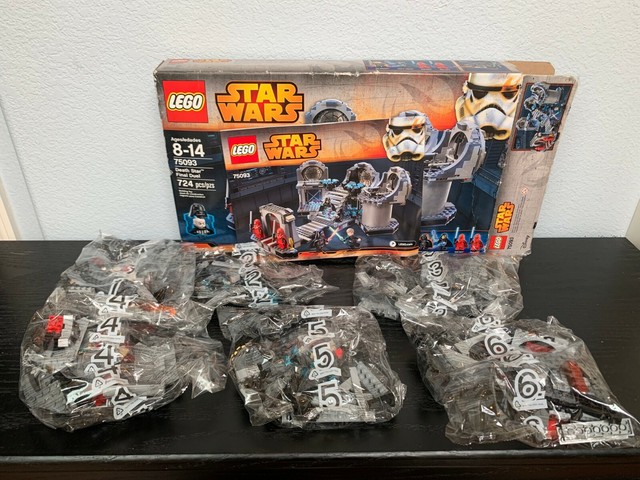 Lego Star Wars Death Star Final Duel Building Kit (75093) for sale online | eBay