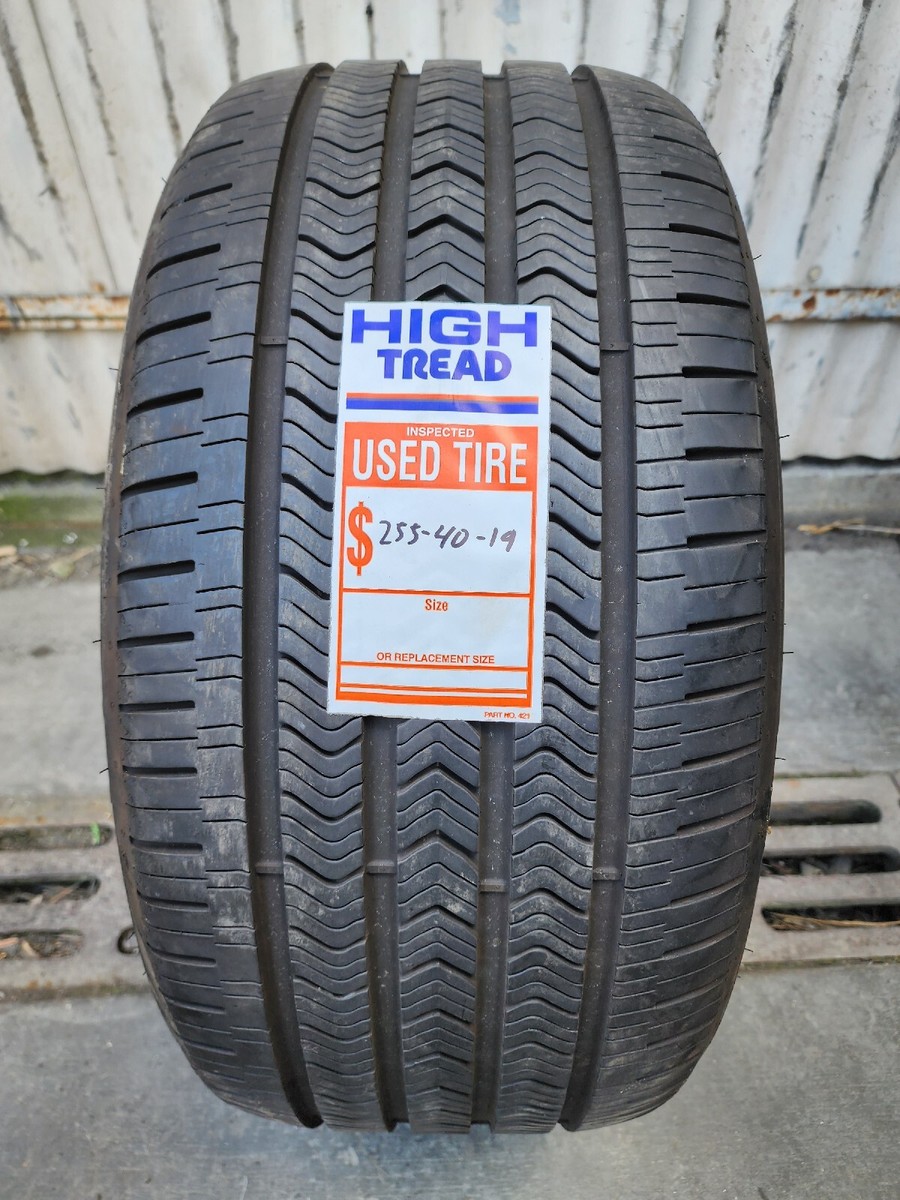 1) 255/40/19 Goodyear Eagle Sport All Season Star BMW Tire