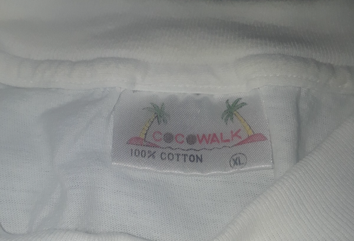 Vintage 90's Single Stitch Cocowalk Tortola British Virgin Islands T-Shirt XL - Picture 6 of 9
