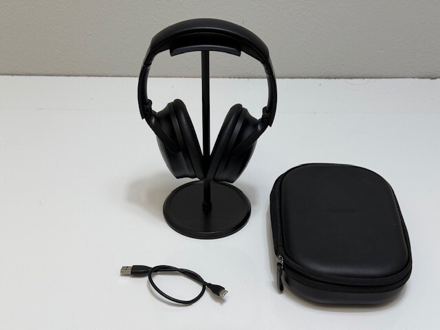 Bose QuietComfort 45 Wireless Over-Ear Headset - Black -Bluetooth OEM *LOOK*-image