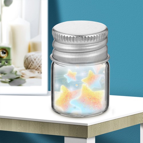 48 Pcs Airtight Glass Bottle Mini Small Clear Bottles Dropper Bulk - Afbeelding 6 van 12