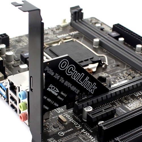 FR Carte adaptateur PCIe vers SFF 8611&8612 PCIe 4.0X4/X1 vers Oculink Adapt - Bild 15 von 18
