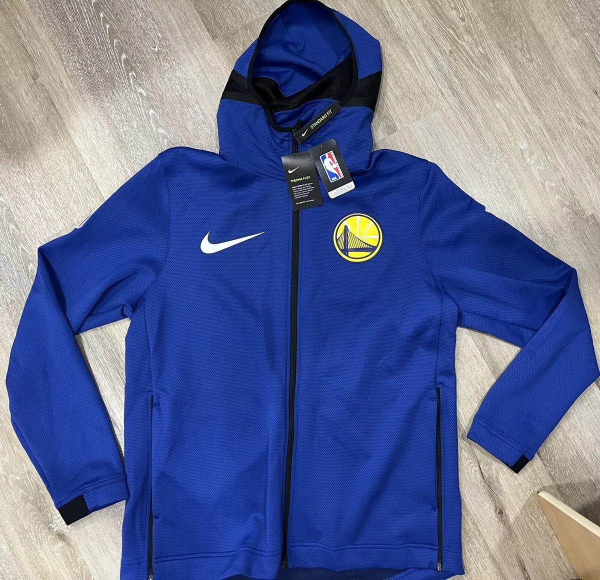 Sturen Ezel Beg 2017 NIKE GOLDEN STATE WARRIORS SHOWTIME THERMA FIT JACKET FULL ZIP HOODIE  3XL | eBay