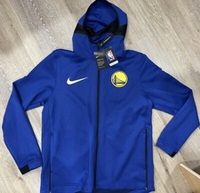 2017 NIKE GOLDEN STATE WARRIORS SHOWTIME THERMA FIT JACKET FULL ZIP HOODIE 3XL