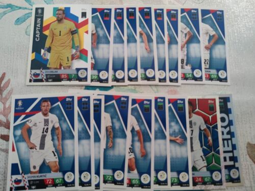 TOPPS MATCH ATTAX UEFA EURO 2024 EQUIPOS COMPLETOS / COMPLET SETS AND LIMITED - Imagen 37 de 43