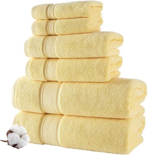 Luxury 100% Egyptian Cotton Soft & Fluffy Face Hand Bath Sheet Bath Towel 800GSM - Picture 33 of 56