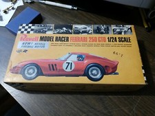 Vintage Revell Model Racer Ferrari 250 GTO 1/24 Scale - Fireball Motor - New
