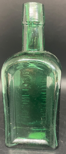 Olio per gargarismi vintage 5,5" Lockport, bottiglia NY - Foto 3 di 7