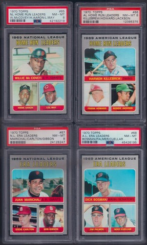 PSA 8 1971 Topps #740 Luis Aparicio Boston Red Sox HOF BLAZER TOP NOTCH! LEGGI - Foto 7 di 18