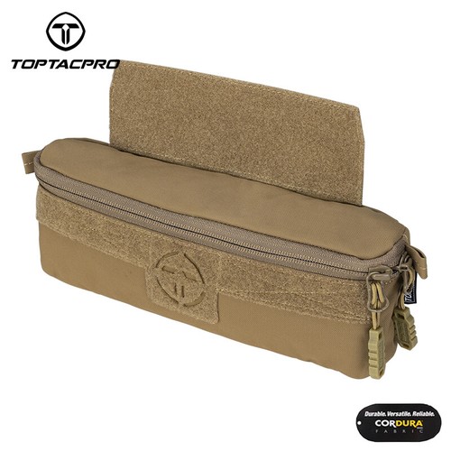 TOPTACPRO Tactical MK4 Dump Pouch Mini Drop Pouch per D3 JPC AVS FCPC Airsoft MC - Imagen 15 de 17