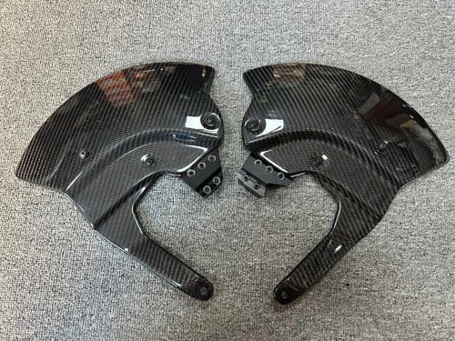 Carbon fiber Front Fender Caliper Radiatior Cover Fit For BMW S1000RR 2024-2025 - Picture 3 of 6