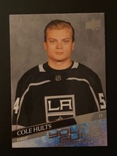 Cole Hults 2017-18 Upper Deck Extended Series Young Guns #724 LA Kings