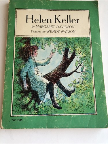 Helen Keller Margaret Davidson 1969 Vintage Trade Paperback Book TW 1386 - Picture 11 of 12