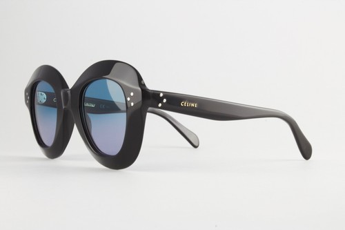 Seltene authentische Celine CL 41445/S 8077IR Sonnenbrille schwarz 46 mm Italien Farbverlauf - Bild 2 von 5