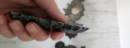 3 Vintage Keramik Wandbehang Seepferdchen Meerjungfrau Fisch Maritim Badezimmer Dekor  - Bild 7 von 9