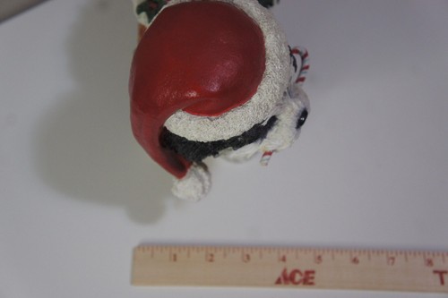 Danbury Nuova Natale SHIH TZU Babbo Natale Scultura Figura Grande - LEGGERE DANNEGGIATA - Foto 3 di 20