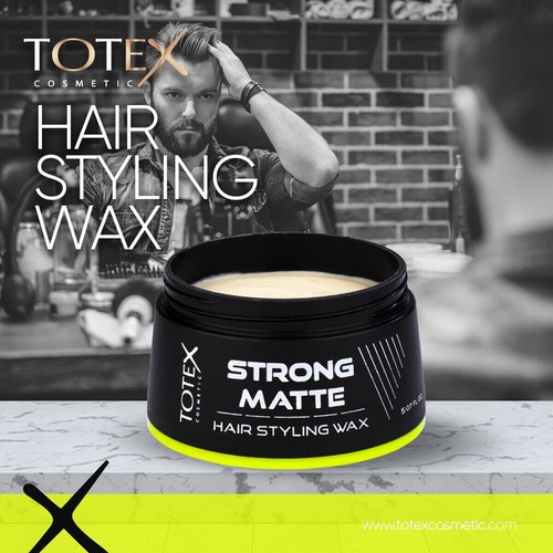 TOTEX HAIR STYLING WAX STRONG MATTE NEW FORMULA 150ML MEN & WOMAN (3 PCS OFFER) - Picture 7 of 12