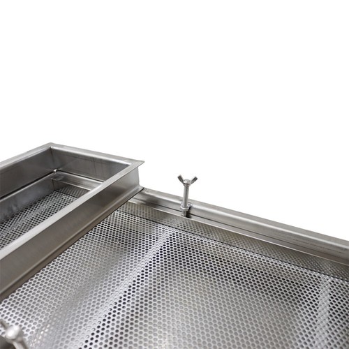 Electric 6mm Linear Vibrating Screen Single Layer Sifter 110V Round Hole Sieve - Picture 12 of 24