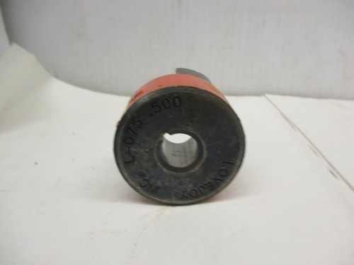 1/2" L075 L-Jaw Coupling Half - Flexible L-075 Lovejoy Martin Interchange - Picture 2 of 2