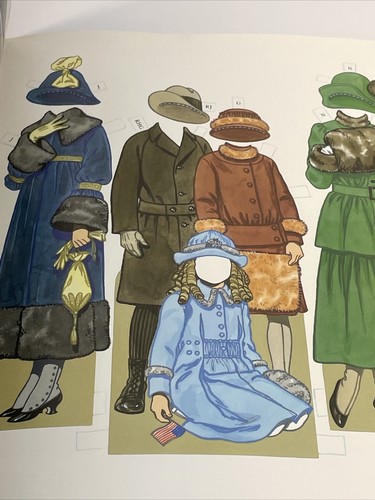 American Family of the 1900-1920 Paper dolls In Full Color Tierney, Tom New S1 - Imagen 6 de 9