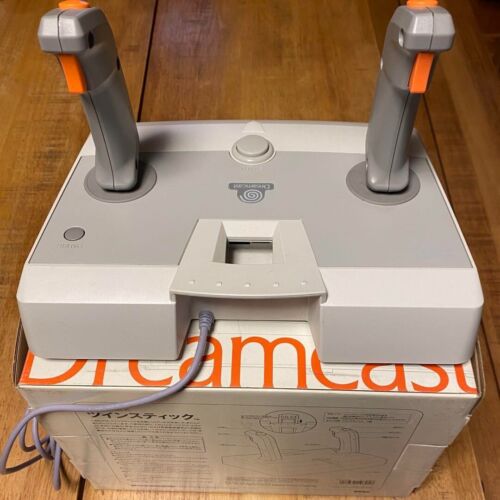 Dreamcast DC Twin Stick HKT-7500 con controller per videogiochi Giappone testato - Foto 2 di 10