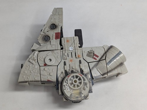 2006 STAR WARS TRANSFORMERS MILLENIUM FALCON HAN SOLO (incomplete for parts) - Picture 1 of 13