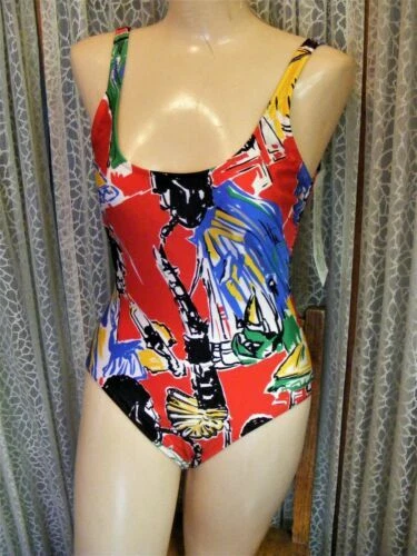 Lycra/Spandex Ropa Vintage 1980s para Mujer