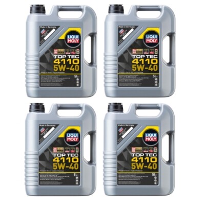 Liqui Moly Top Tec 4110 Motoröl 5W-40 20-Liter Motorenöl - 21479