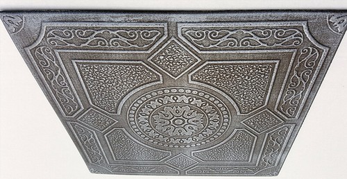 Glue Up, Decorative Styrofoam, LIMA* 20" x 20" Antique Silver - Bild 3 von 3
