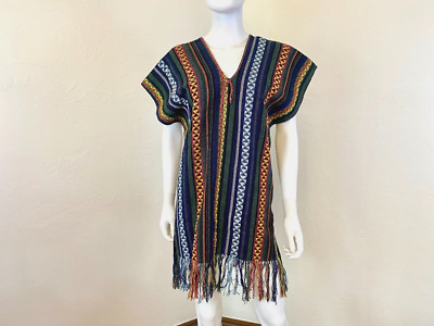 Woman Clothes fashions Mini Dress bohemian, Karen Thailand embroidered style