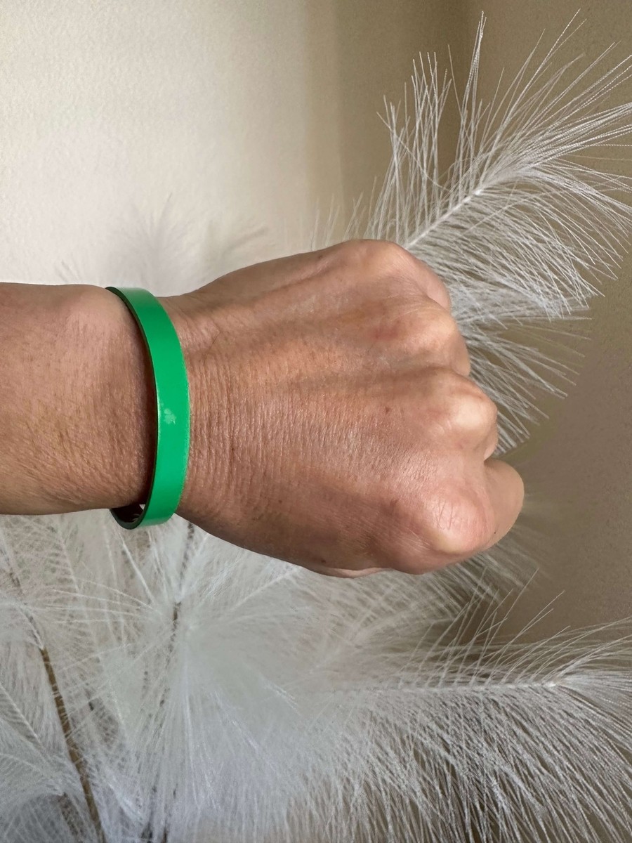 Green Copper Magnetic Bracelet Balance Energy Power Calm Joy Arthritis Pain  Qi