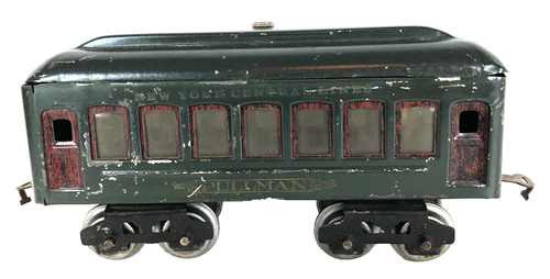 Lionel Set 79 With Nos. 706 Loco, 601, 601, 602 Passenger Cars, Dark Green - Picture 11 of 17