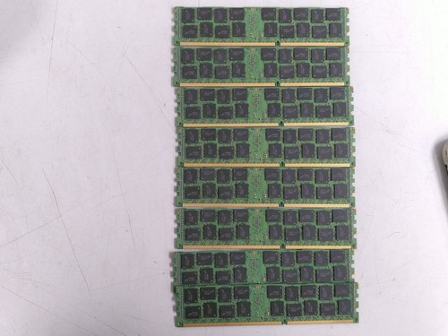 Lot Of 8 Micron HP 16GB 2Rx4 PC3-14900R Memory RAM 712383-581 - Picture 5 of 8