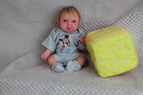FULL BODY Miniature SILICONE BABY Boy - Picture 11 of 22