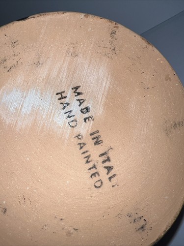 Buntes Blumenmotiv kopflose Frau Kleid handbemalt Vase Kunst viktorianisch - Bild 11 von 13