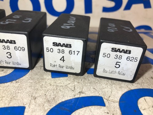 Juego de relés de techo convertibles SAAB 9-3 93 98-03 5038583 5038591 5038609 5038617 - Imagen 5 de 5