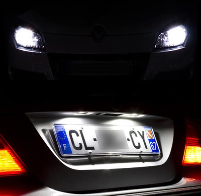 2 ampoules à LED Blanc Veilleuses Feux de position pour Renault Scenic 3