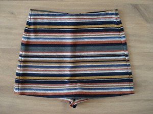 ZARA Mujer Pantalones Cortos De Rayas en excelentes condiciones – Talla Xs  (EUR 24) | eBay