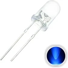 lot of 100 pcs 10mm round Blue LED superbright bulb lamp light USA Seller