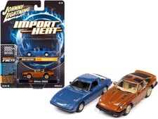 1982 MAZDA RX-7 & 1981 DATSUN 280ZX 1/64 CARS JOHNNY LIGHTNING JLPK014-JLSP169 B