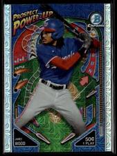 2024 Bowman #PP-14 James Wood Prospect Power-Up Mojo Refractor SJ