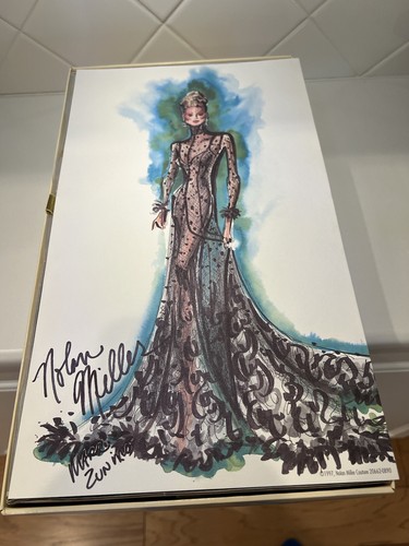 NOLAN MILLER SHEER ILLUSION BARBIE DOLL 1998 LIMITED EDITION MATTEL EXCELLENT - Picture 7 of 9