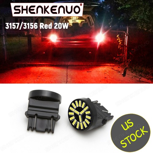 3157 LED Back Up Reverse Lights Bulbs White for Chevy Silverado 1500 1999-2013 - Picture 11 of 31