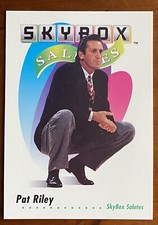 1991-92 Skybox Basketball PAT RILEY Salutes #576 HOF Lakers Coach 