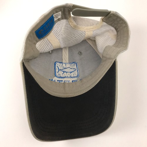 Costa big fish deep sea fishing hat blue on beige trucker cap - Picture 4 of 4
