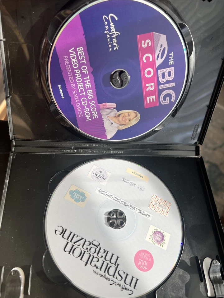 CRAFTERS INSPIRATION Digital Crafting 2-CD-Rom Big Score PC issue 8 - Image 2 of 2